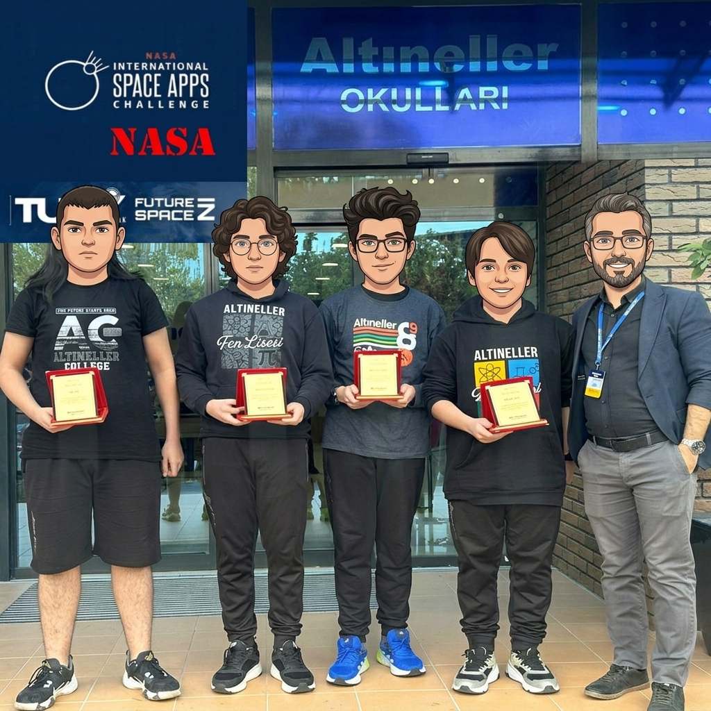 NASA Uluslararası Hackathon'da Topluluk Ödülü